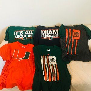 Miami Hurricanes Men's Short Sleeve Bundle - XL